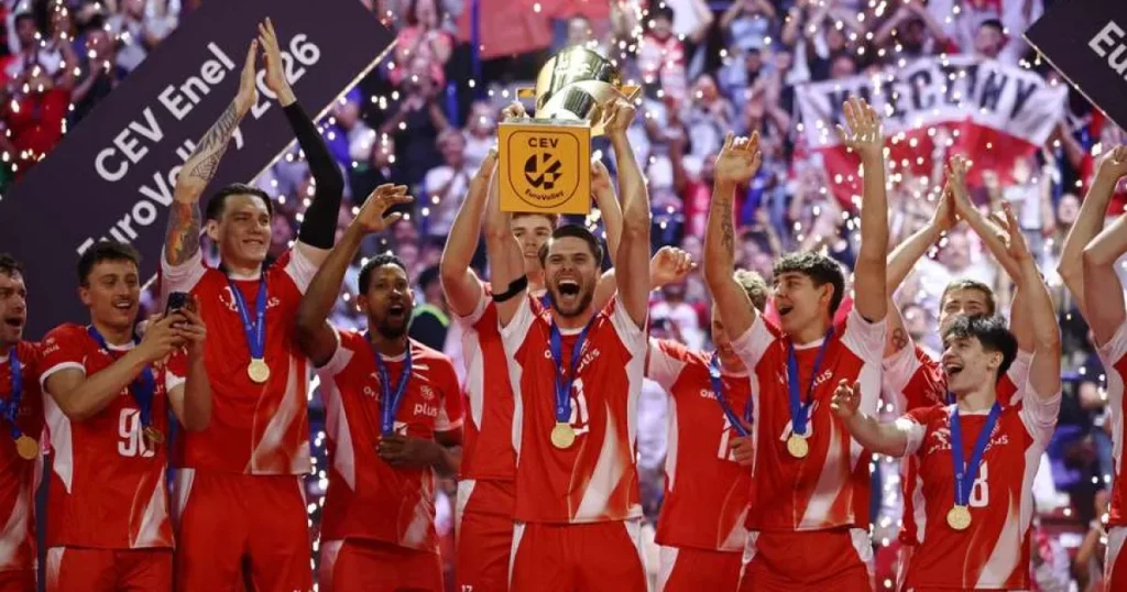 Polonia a cucerit din nou titlul european la volei masculin
