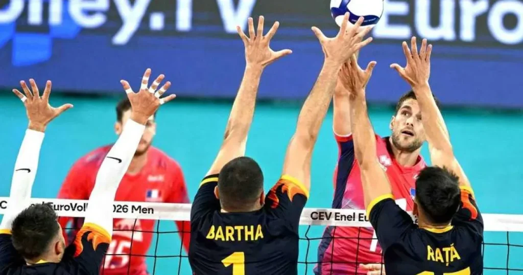 România a fost eliminată în sferturile Campionatului European de volei masculin