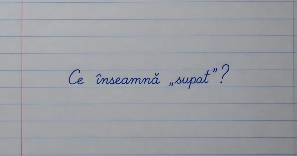 Ce înseamnă „supat” și de ce a stârnit controverse online