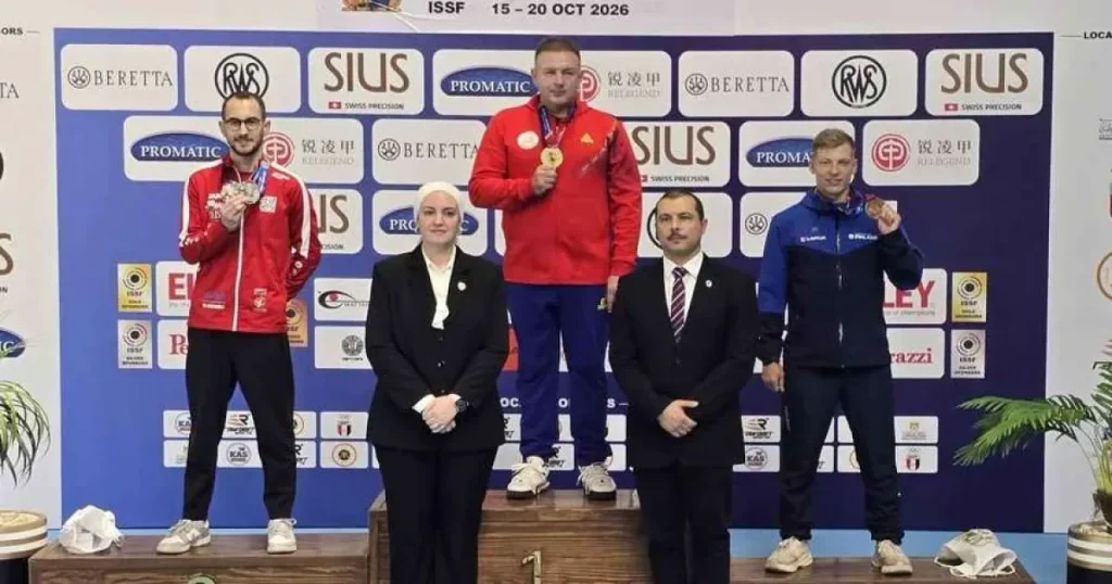Peter Sidi, aur pentru România la Mondialele de tir sportiv de la Cairo